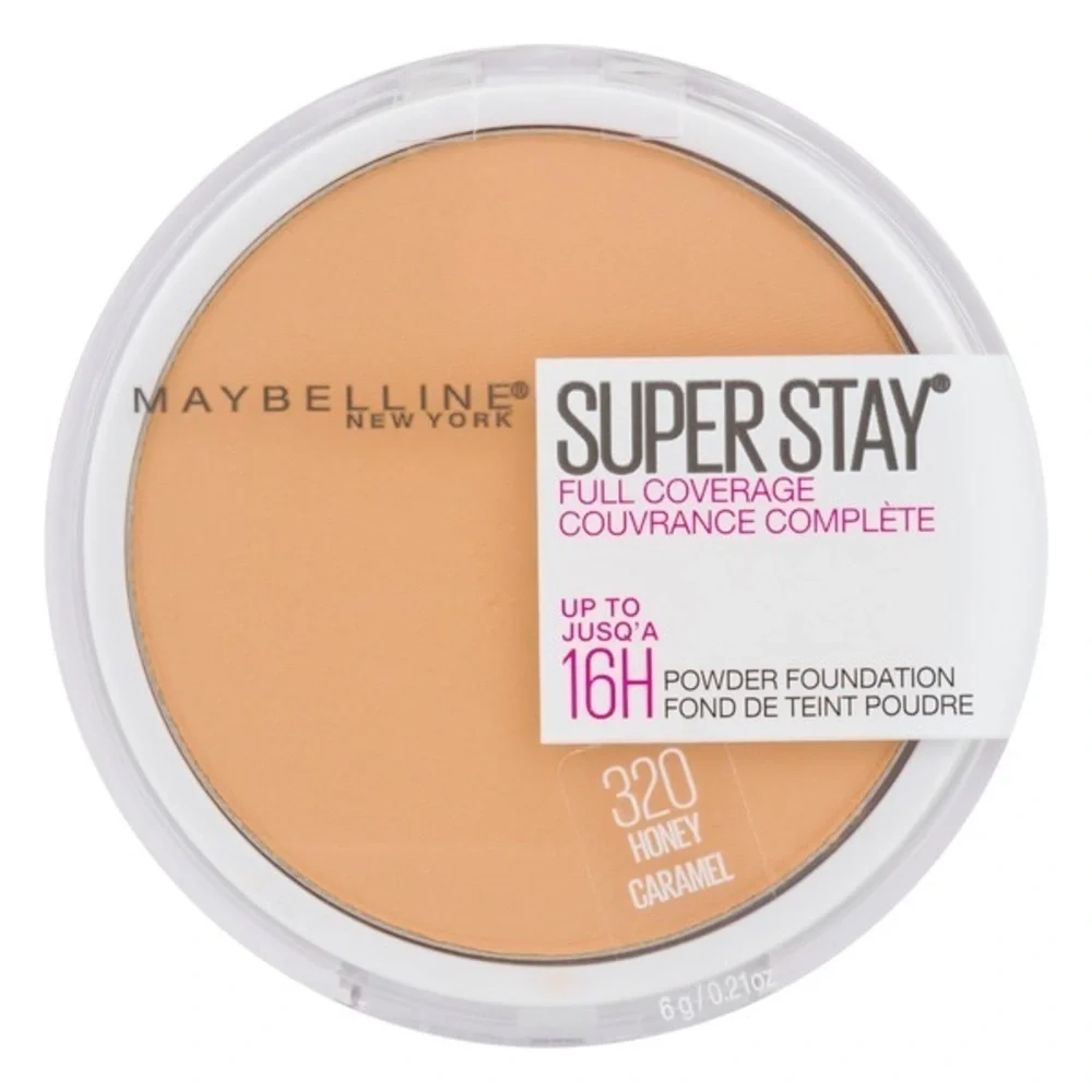 Maybelline 16H #320 Honey Caramel Super Stay Full Coverage Powder Foundation